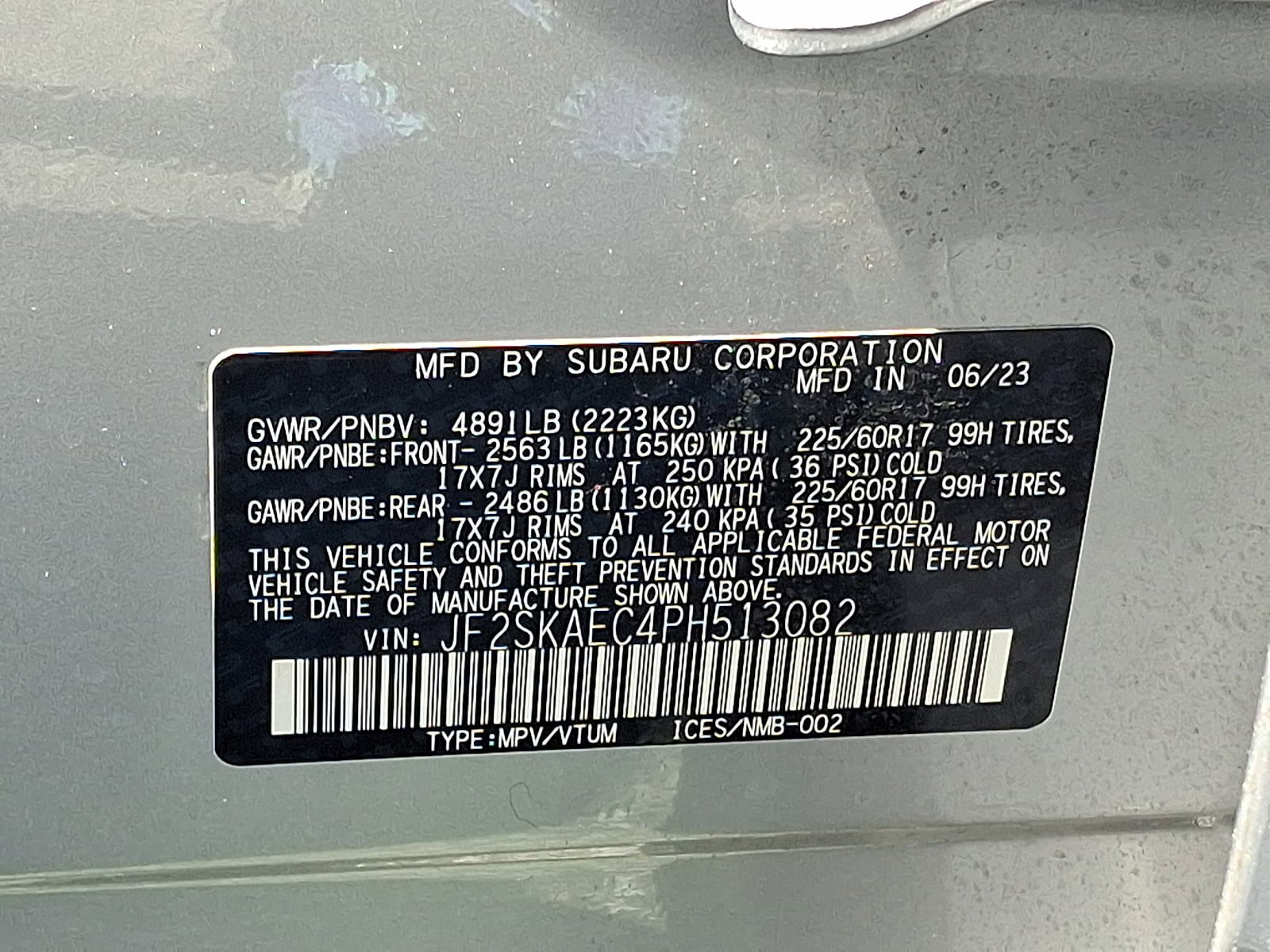 Certified 2023 Subaru Forester Premium AWD/4WD image 27
