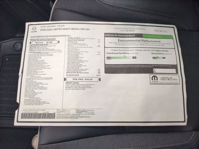 New 2026 RAM 2500 Limited image 18