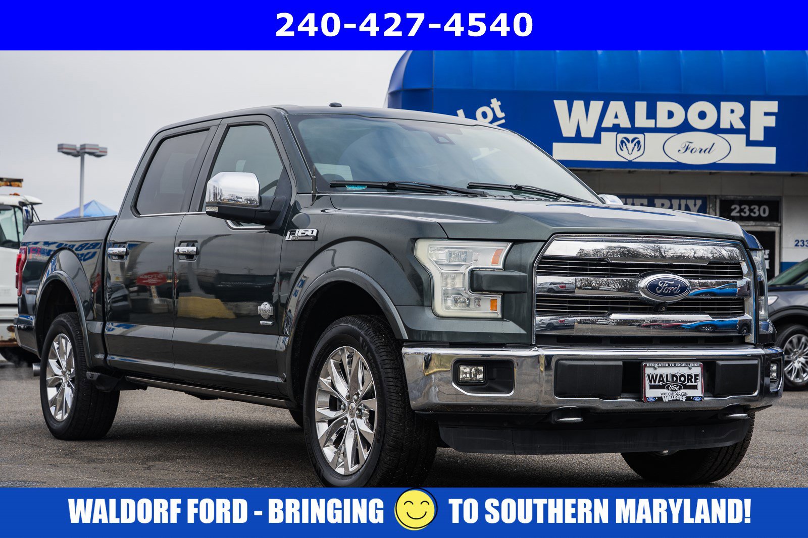 Used 2015 Ford F150 King Ranch w/ Equipment Group 601A Luxury image 1