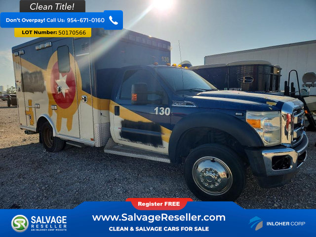 Used 2016 Ford F450 XLT w/ Ambulance Prep Package RWD image 5