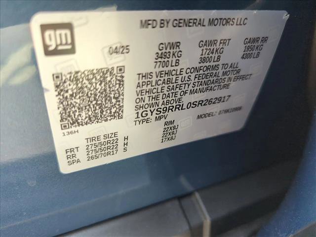 Certified 2025 Cadillac Escalade ESV Sport Platinum image 25