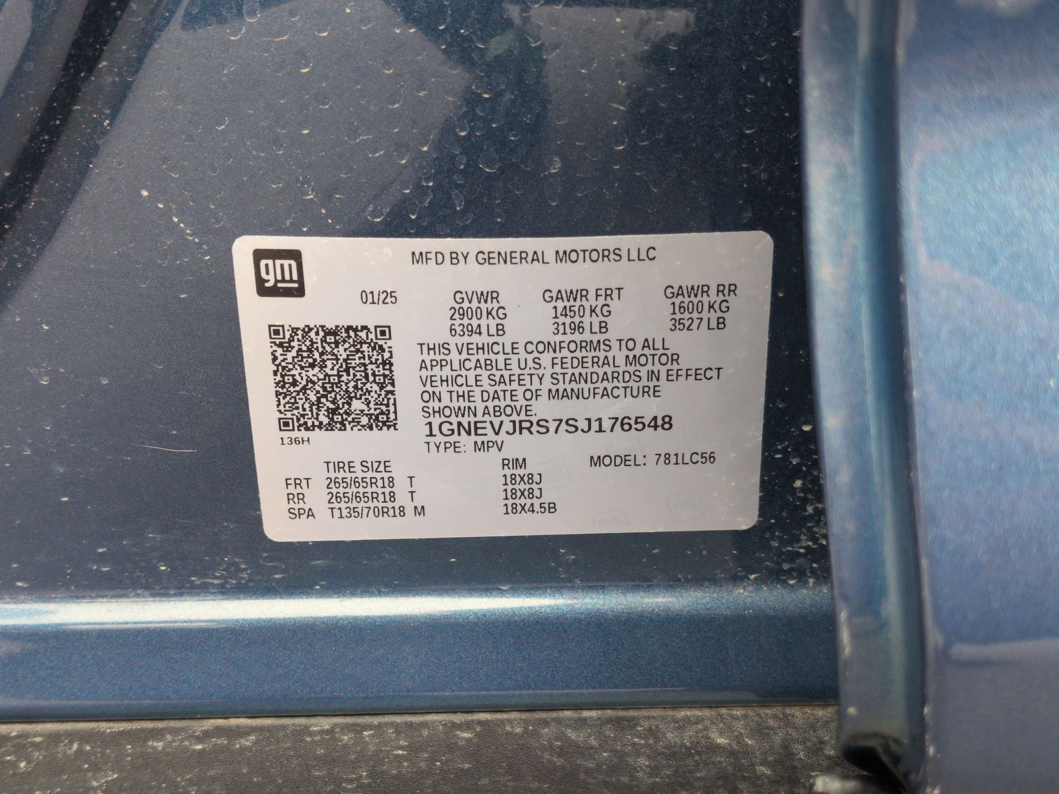 Certified 2025 Chevrolet Traverse Z71 w/ Driver Confidence Package image 32