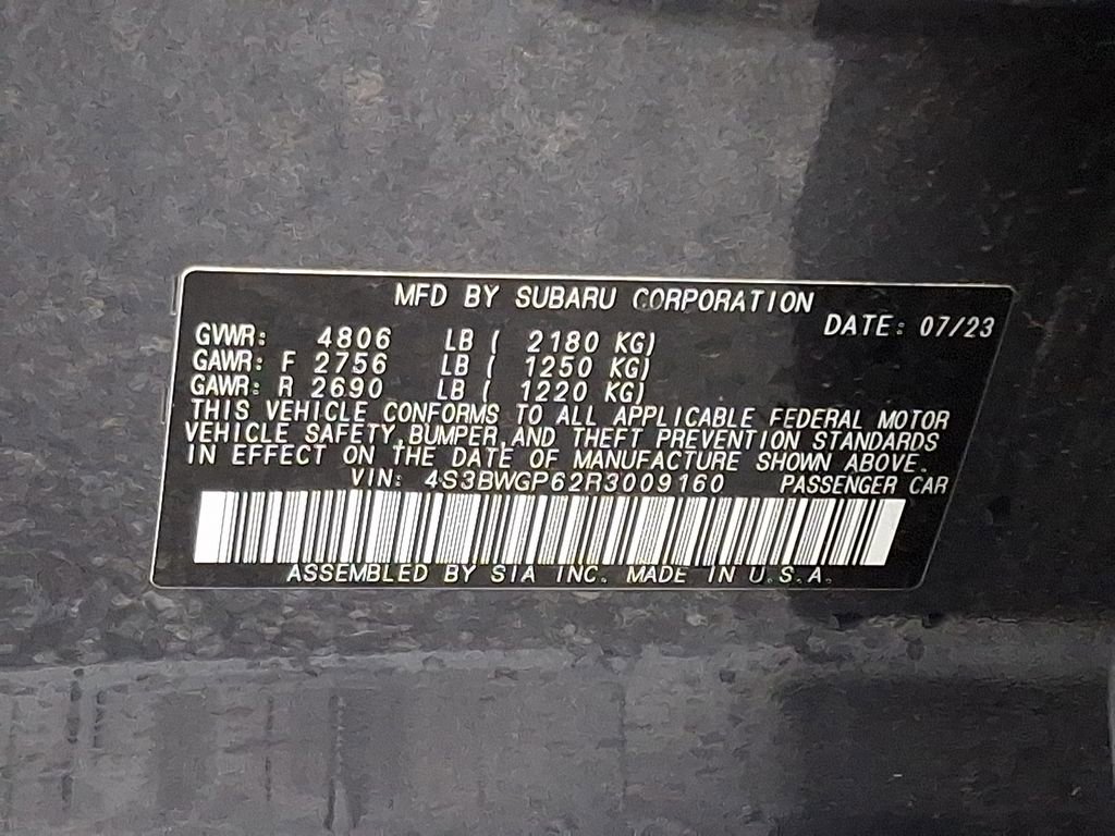 Certified 2024 Subaru Legacy Touring XT image 29