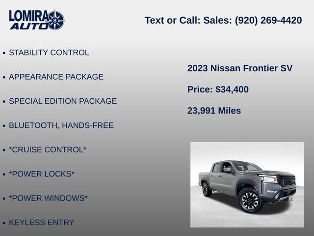 Used 2023 Nissan Frontier PRO-4X AWD/4WD image 8