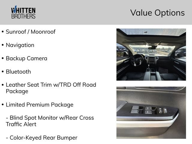 Used 2019 Toyota Tundra Limited w/ Limited Premium Package AWD/4WD image 4
