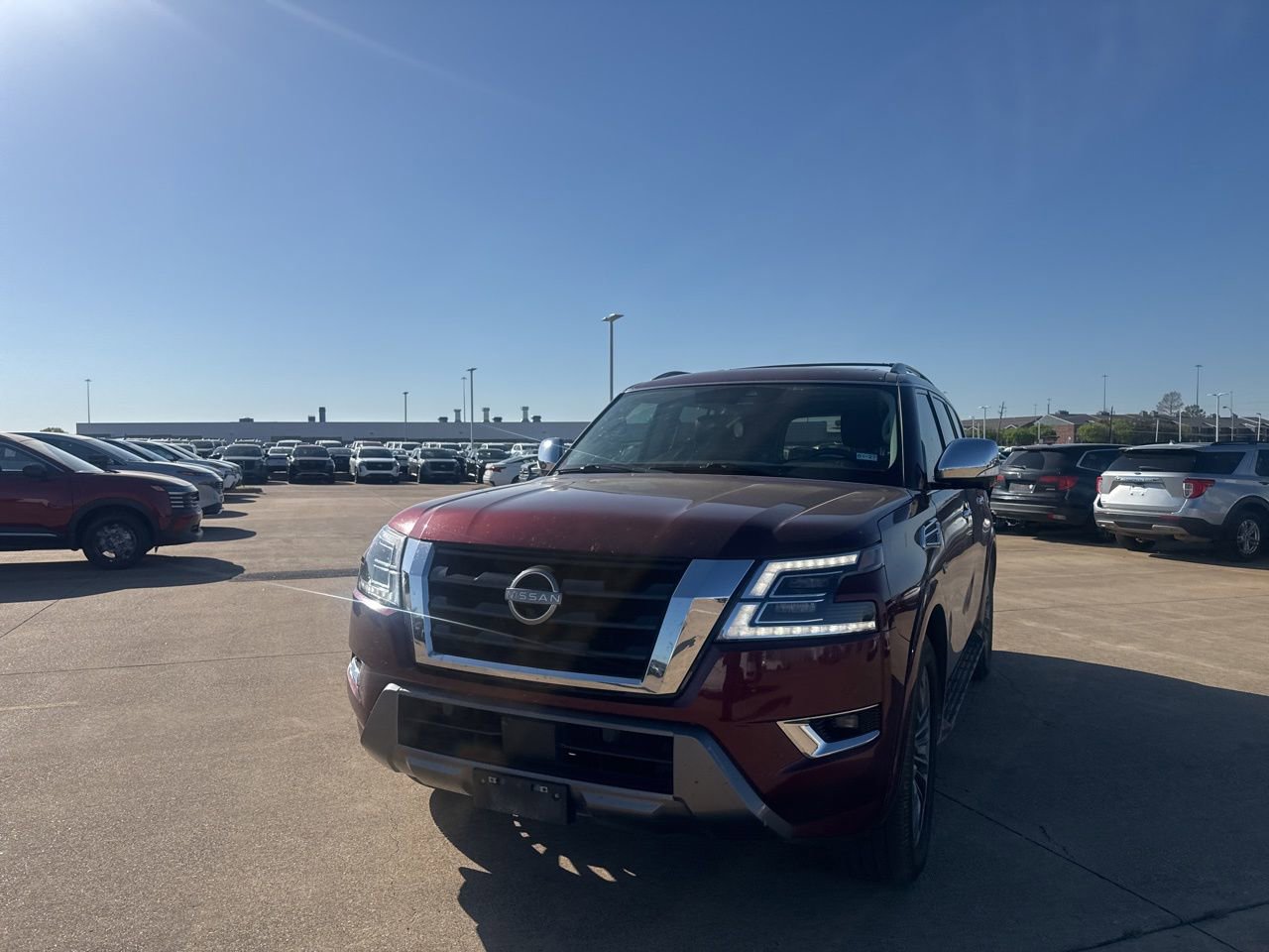 Used 2022 Nissan Armada Platinum w/ Captain's Chairs Package image 7