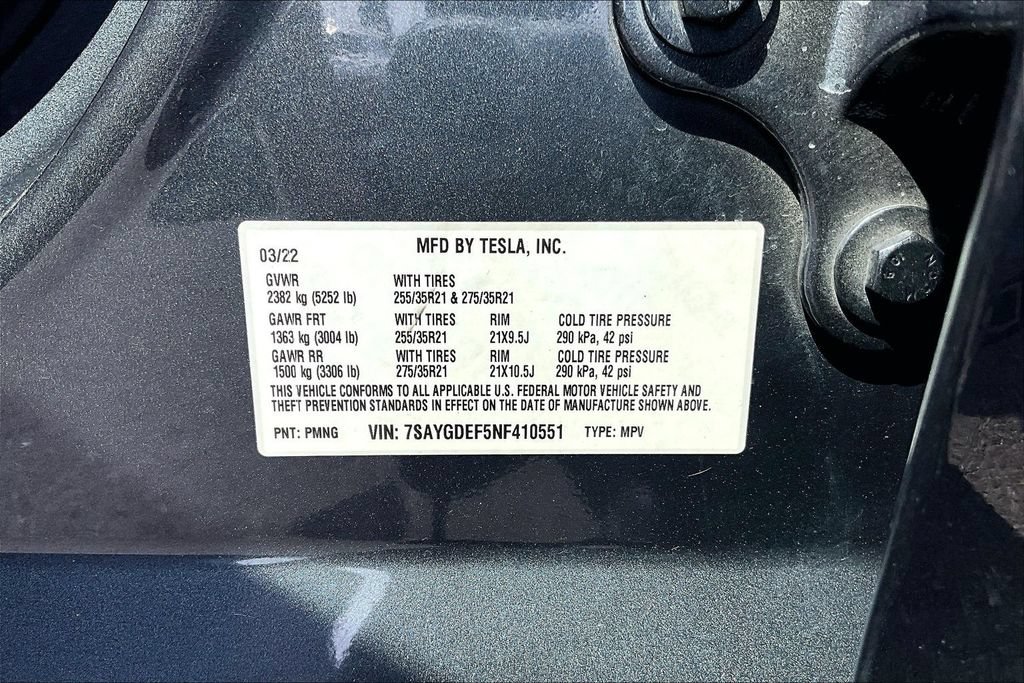 Used 2022 Tesla Model Y Performance AWD/4WD image 31