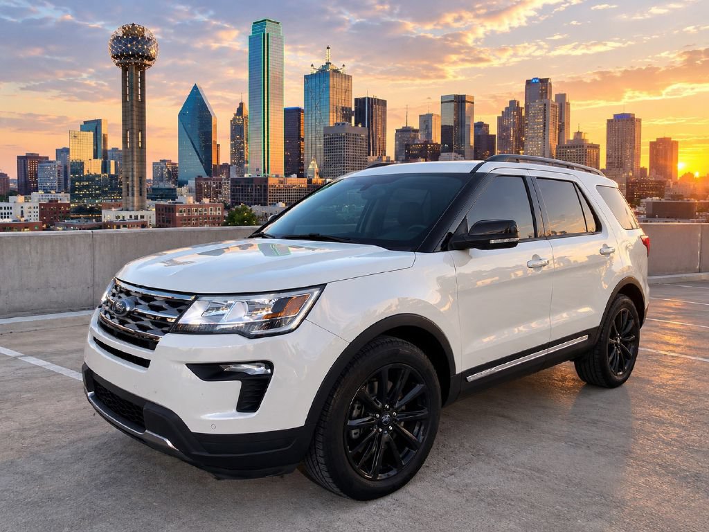 Used 2018 Ford Explorer XLT w/ Equipment Group 202A FWD image 35