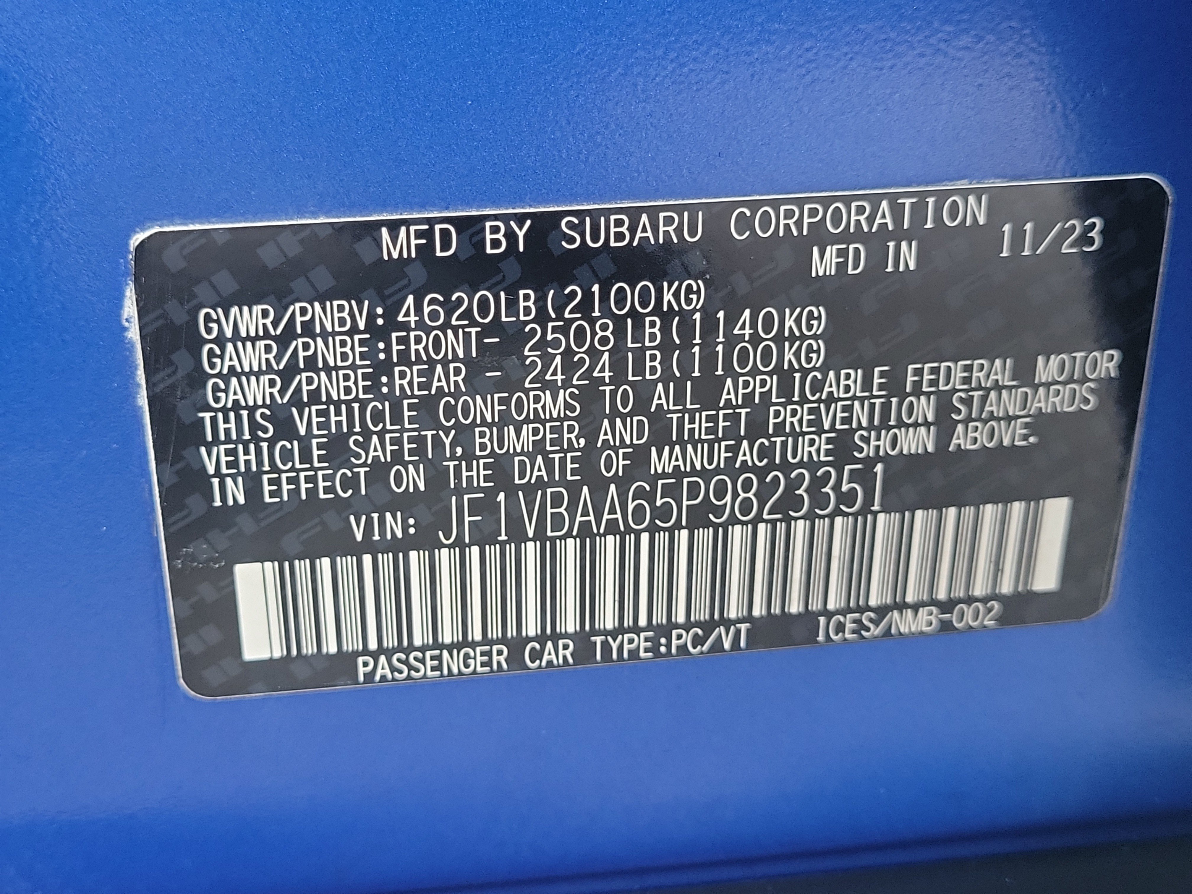 Used 2023 Subaru WRX AWD/4WD image 33