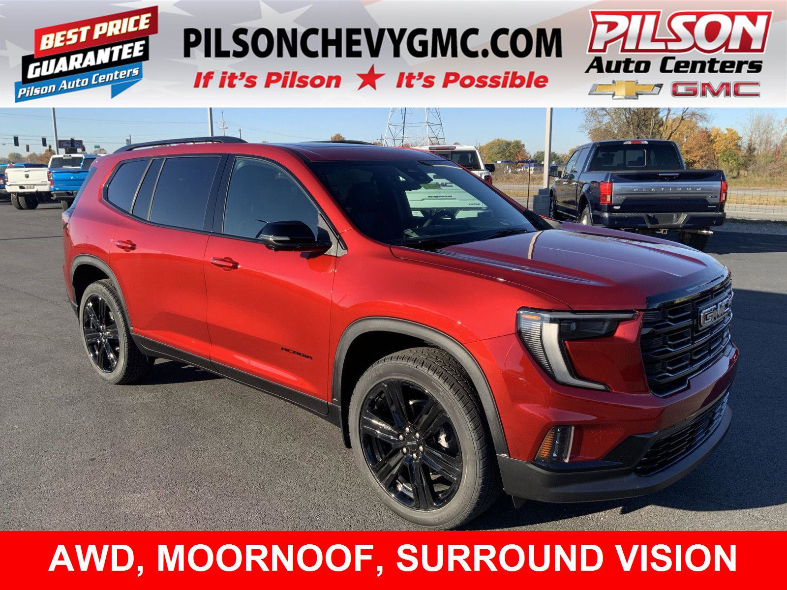 New 2026 GMC Acadia Elevation w/ Black Edition image 1