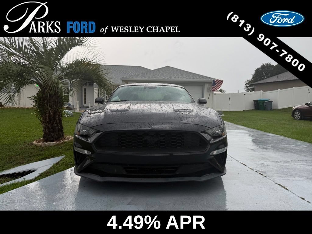 Used 2021 Ford Mustang Premium w/ Black Accent Package RWD image 3