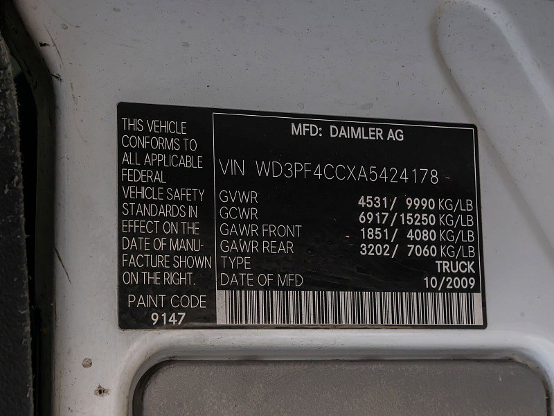 Used 2010 Mercedes-Benz Sprinter 3500 image 33