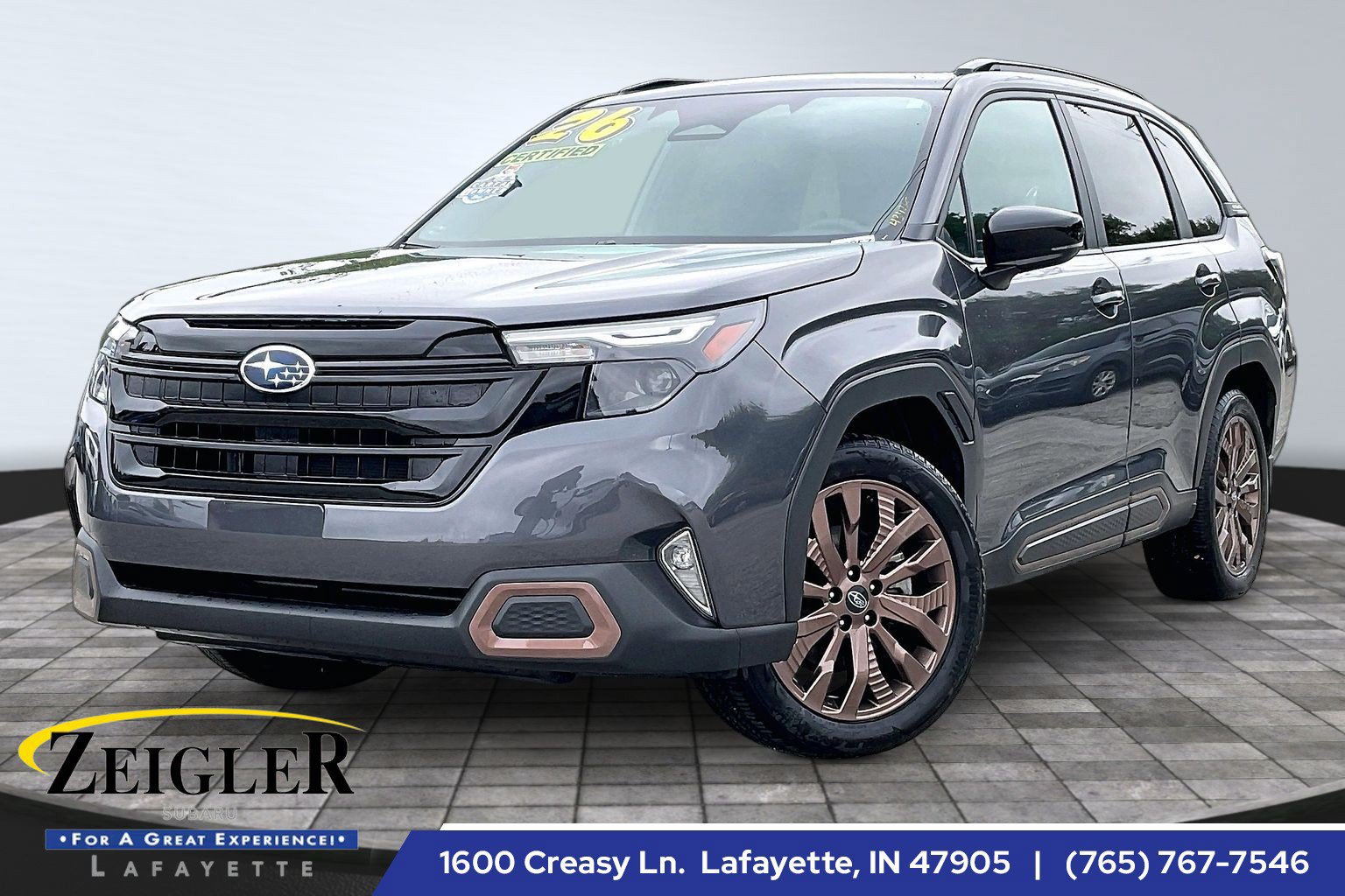Certified 2026 Subaru Forester Sport