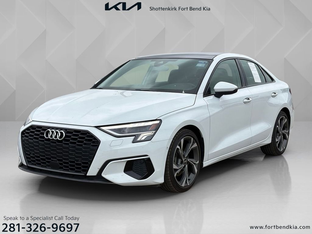 Used 2022 Audi A3 2.0T Premium Plus w/ Premium Plus Package FWD image 1
