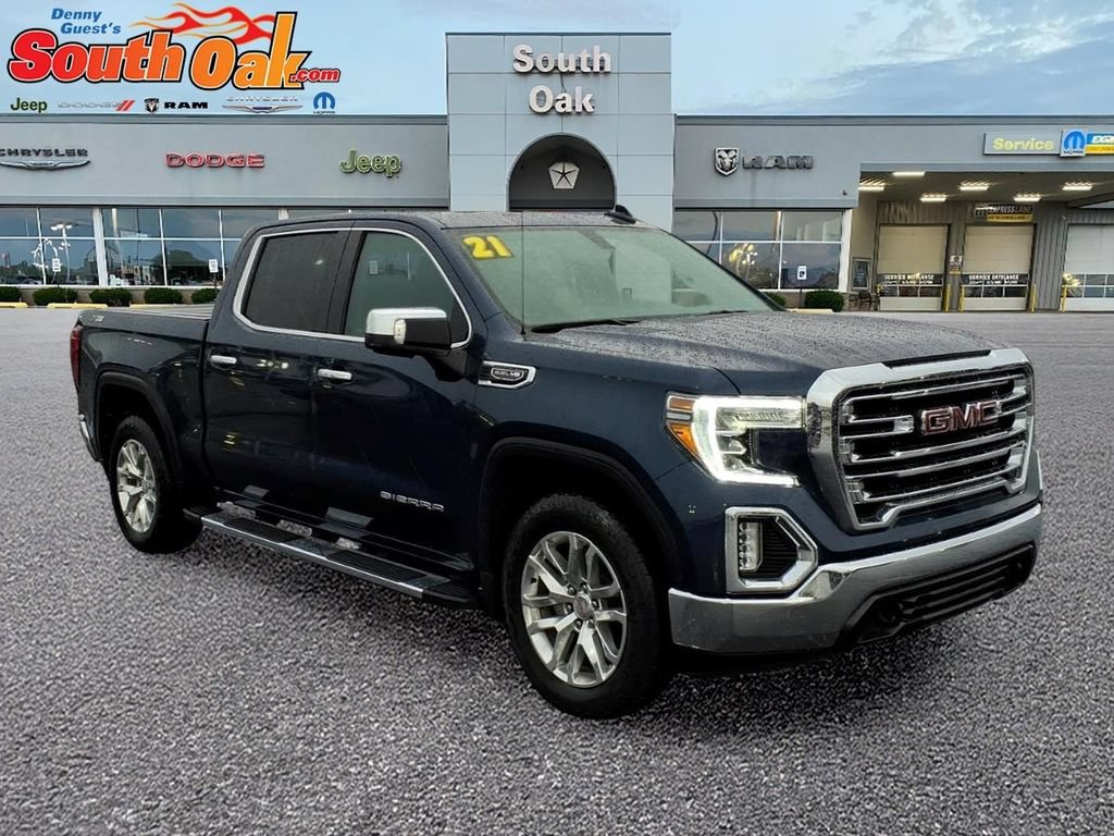 Used 2021 GMC Sierra 1500 SLT w/ SLT Premium Package AWD/4WD image 1
