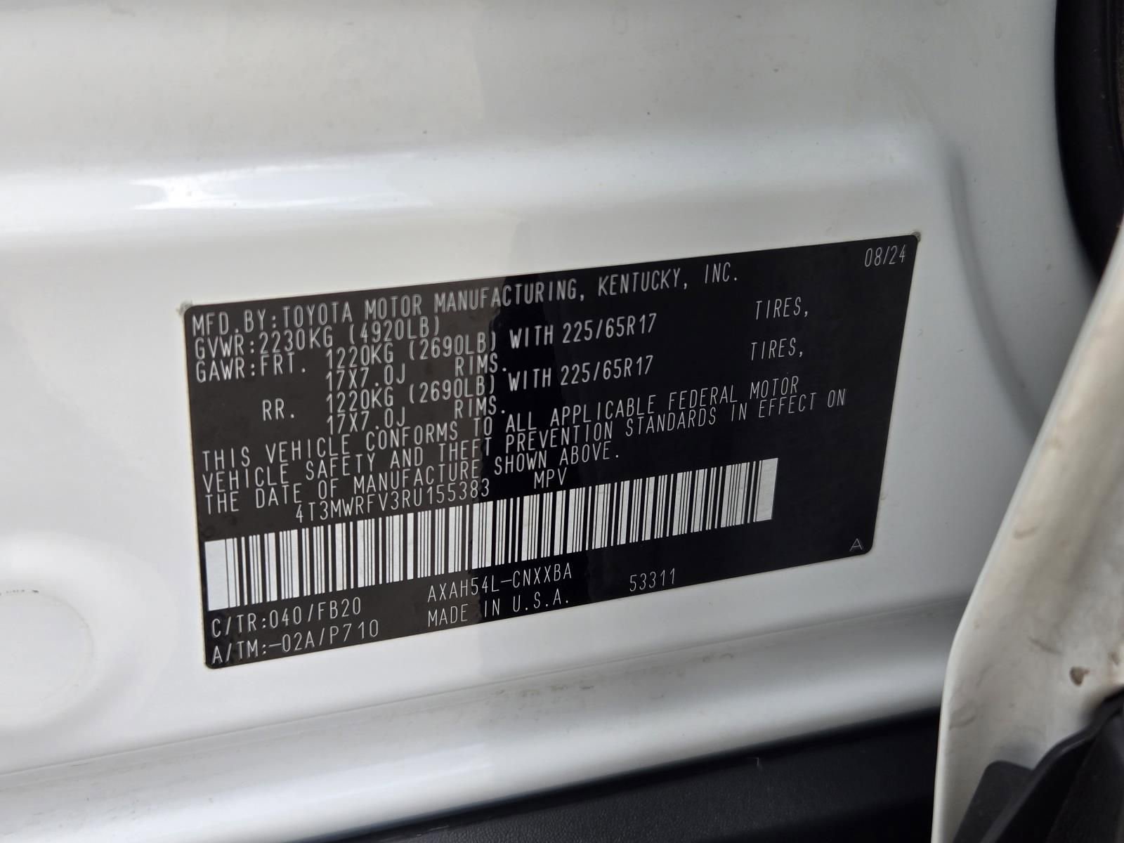 Used 2024 Toyota RAV4 LE AWD/4WD image 28
