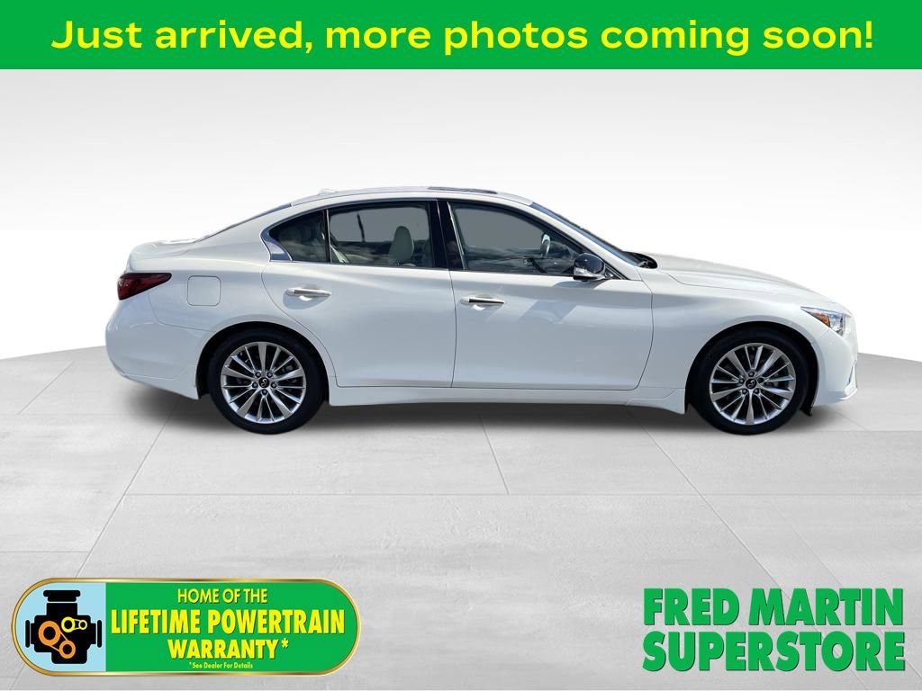 Used 2021 INFINITI Q50 Luxe w/ Seat & Sound Package