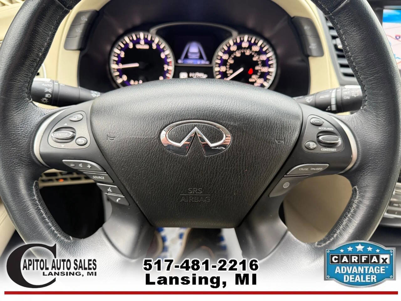 Used 2017 INFINITI QX60 AWD w/ Premium Plus Package image 25