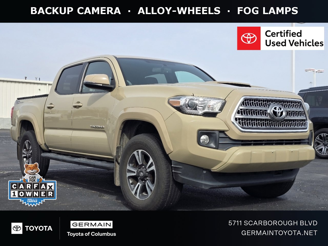 Used 2016 Toyota Tacoma TRD Sport w/ Towing Package image 1