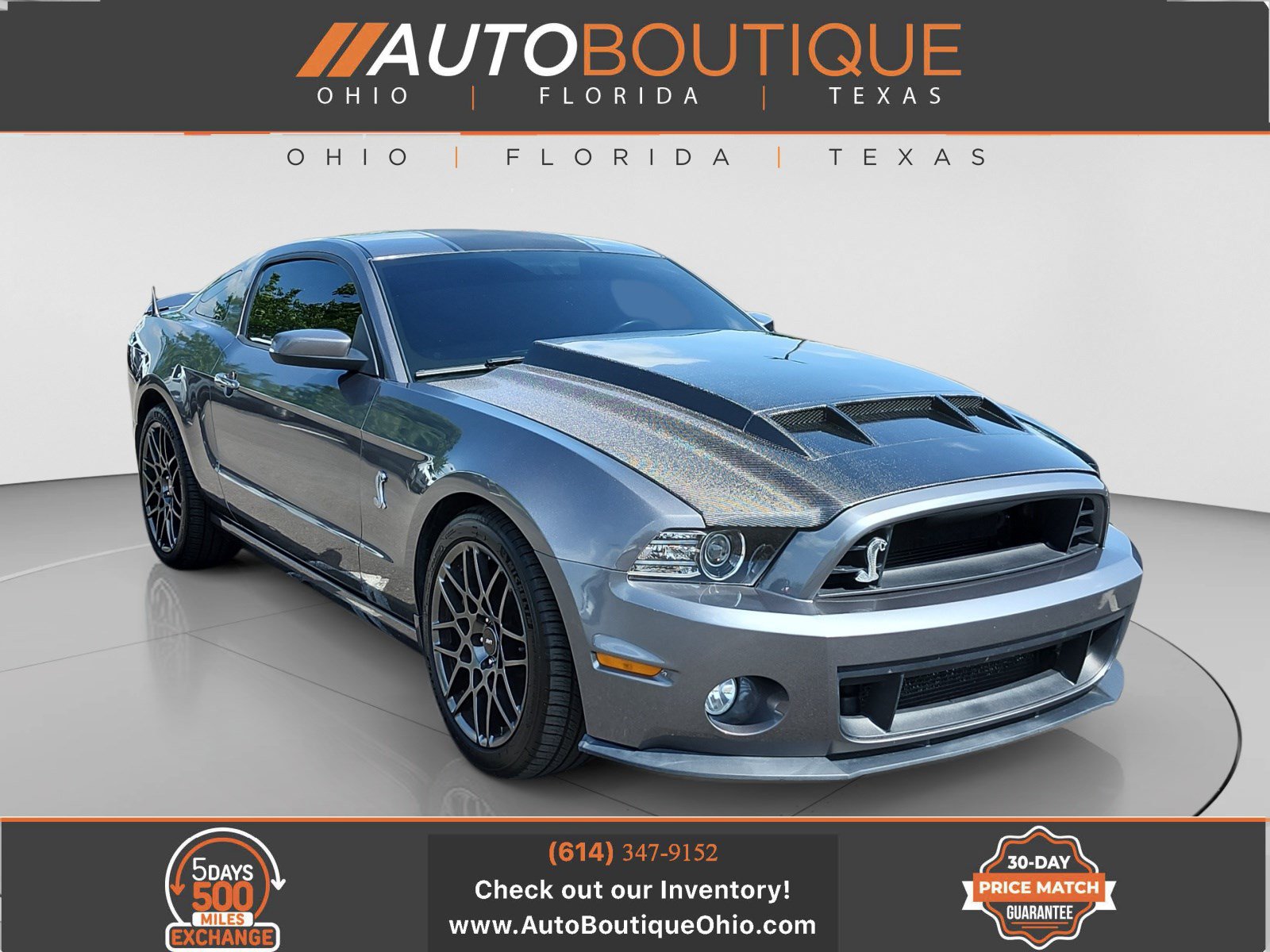 Used 2014 Ford Mustang Shelby GT500 w/ Equipment Group 821A RWD image 1