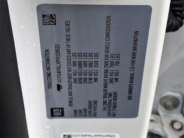 Used 2023 Cadillac Escalade Sport w/ LPO, ONYX Package image 27