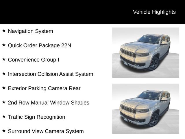Used 2022 Jeep Wagoneer Series III w/ Convenience Group I AWD/4WD image 4