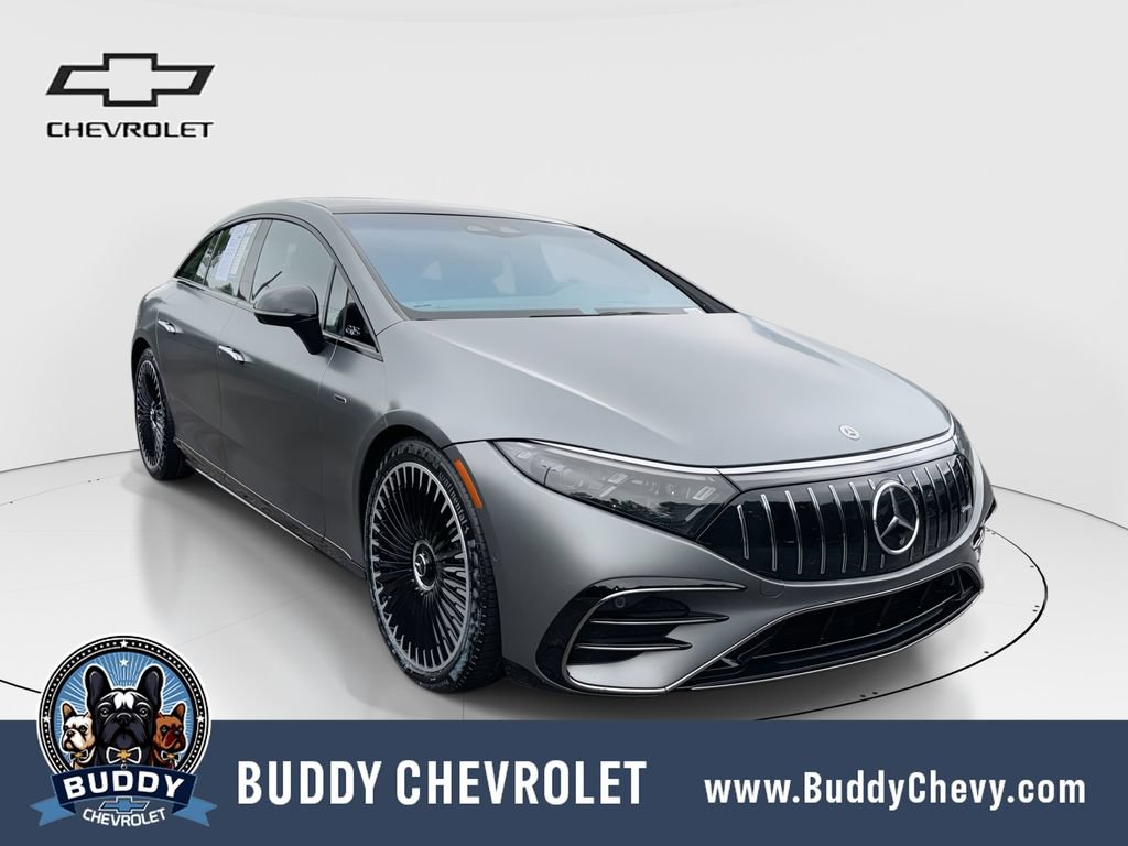 Used 2023 Mercedes-Benz EQS AMG 4MATIC w/ Trim Level Package video 1