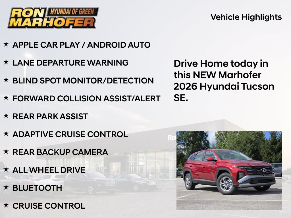 New 2026 Hyundai Tucson SE AWD/4WD image 15