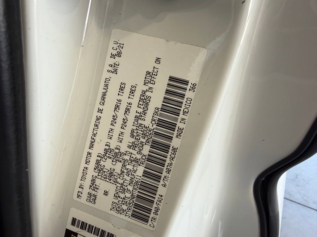 Certified 2021 Toyota Tacoma SR image 33