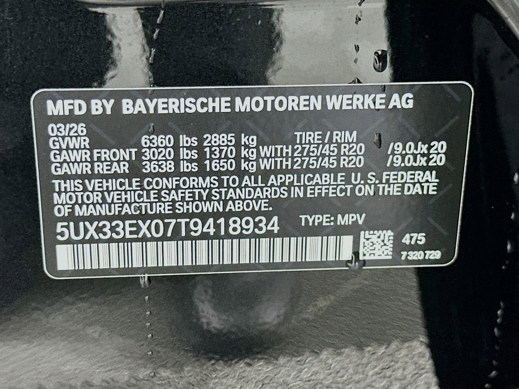 New 2026 BMW X6 xDrive40i AWD/4WD image 24