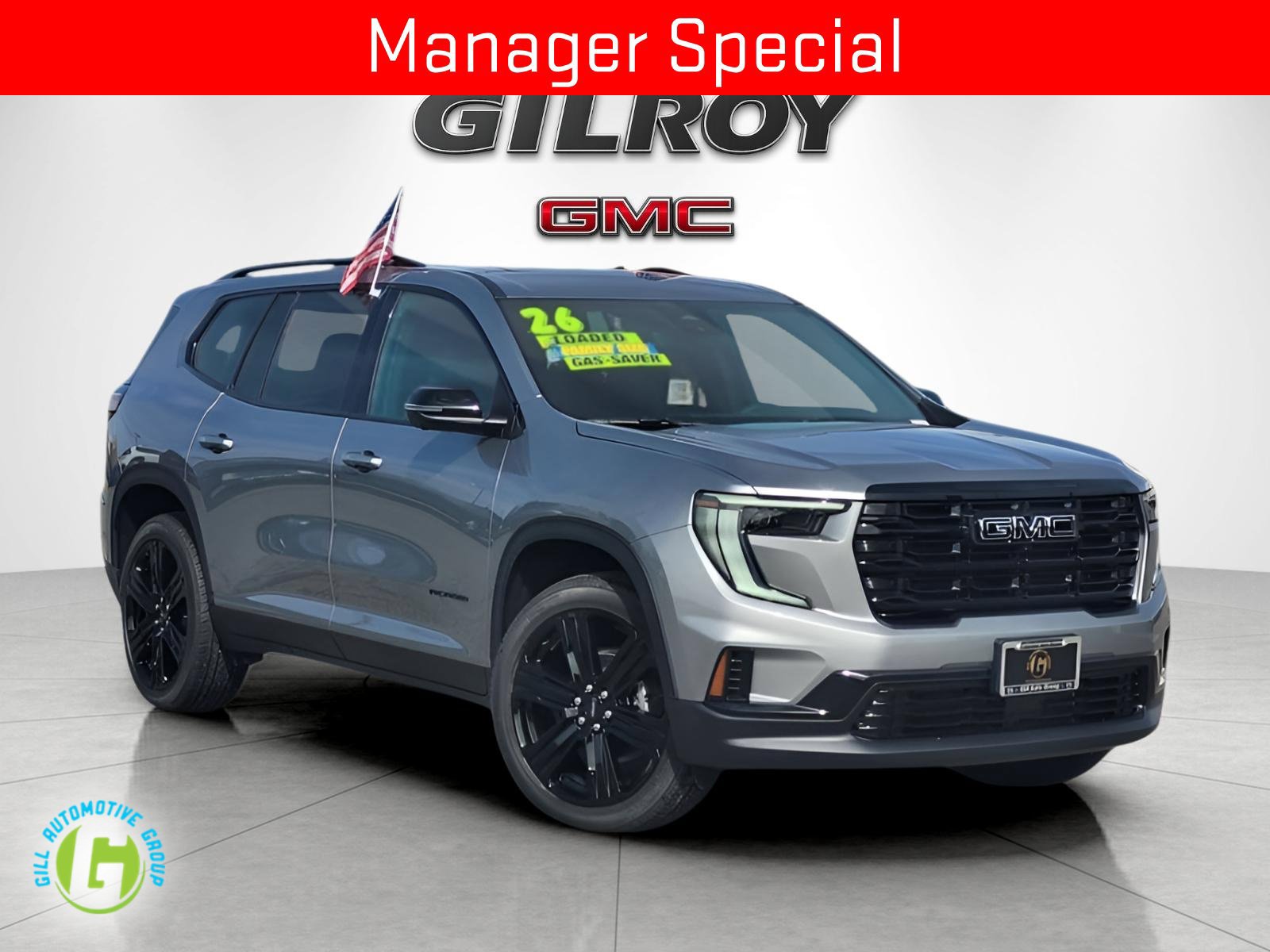 New 2026 GMC Acadia Elevation w/ Black Edition AWD/4WD image 1