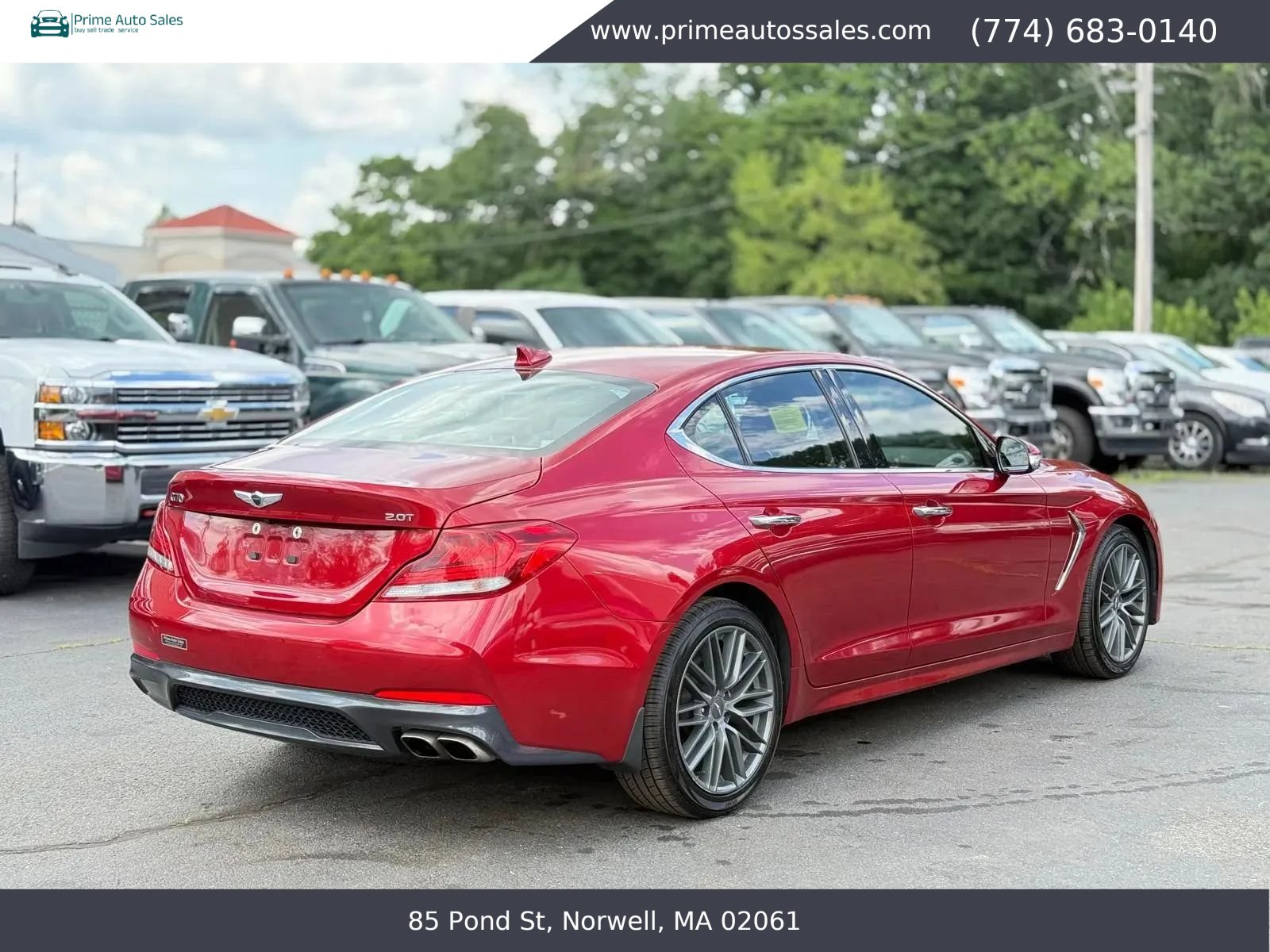 Used 2019 Genesis G70 2.0T Advanced RWD image 5