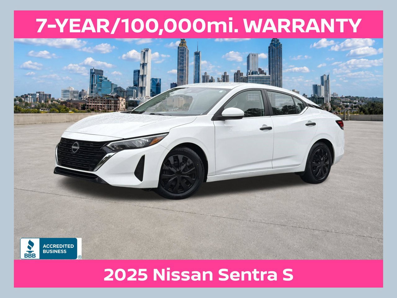 Certified 2025 Nissan Sentra S FWD 360° Tour