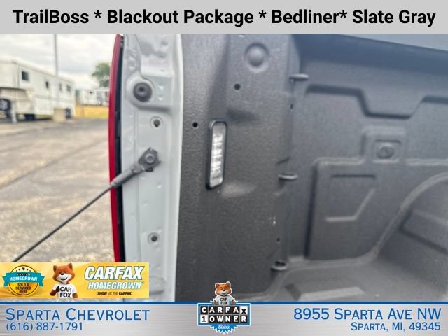 Certified 2024 Chevrolet Silverado 1500 Custom Trail Boss w/ Turbomax Blackout Package AWD/4WD image 32