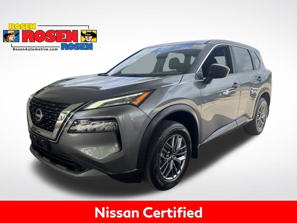 Certified 2023 Nissan Rogue S AWD/4WD image 1