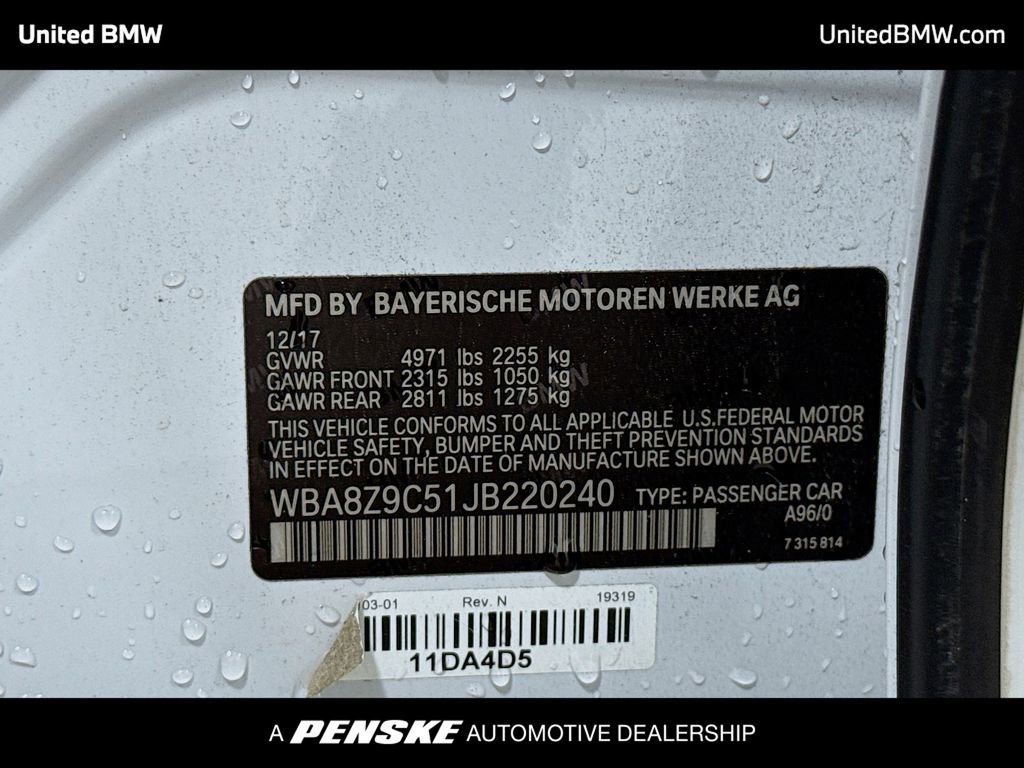 Used 2018 BMW 330i Gran Turismo xDrive image 15