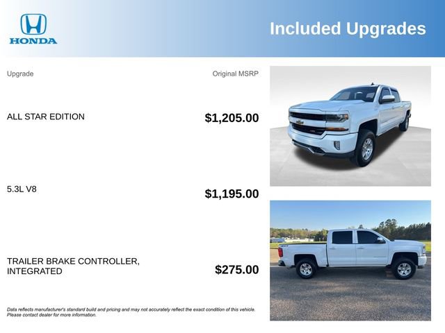 Used 2017 Chevrolet Silverado 1500 LT w/ All Star Edition image 3