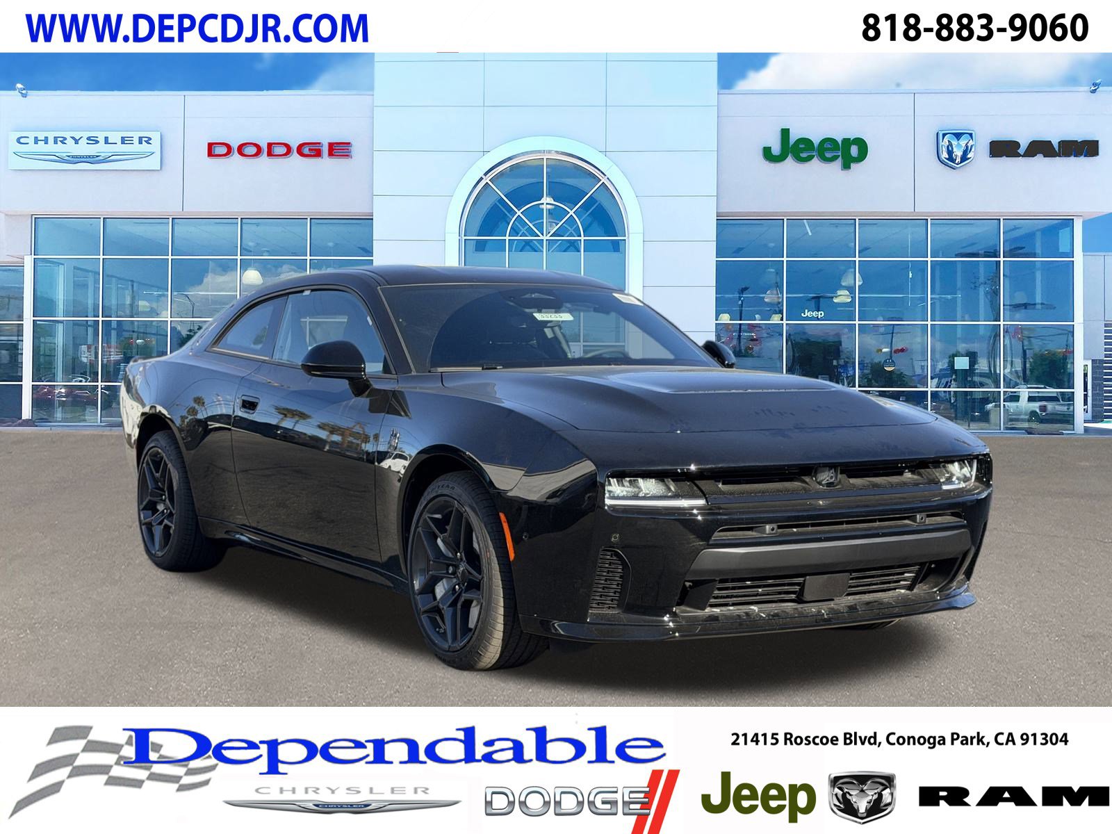 New 2026 Dodge Charger Scat Pack w/ Blacktop Package AWD/4WD image 1