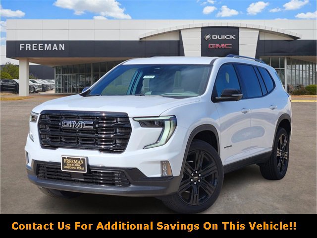 New 2026 GMC Acadia Elevation w/ Black Edition
