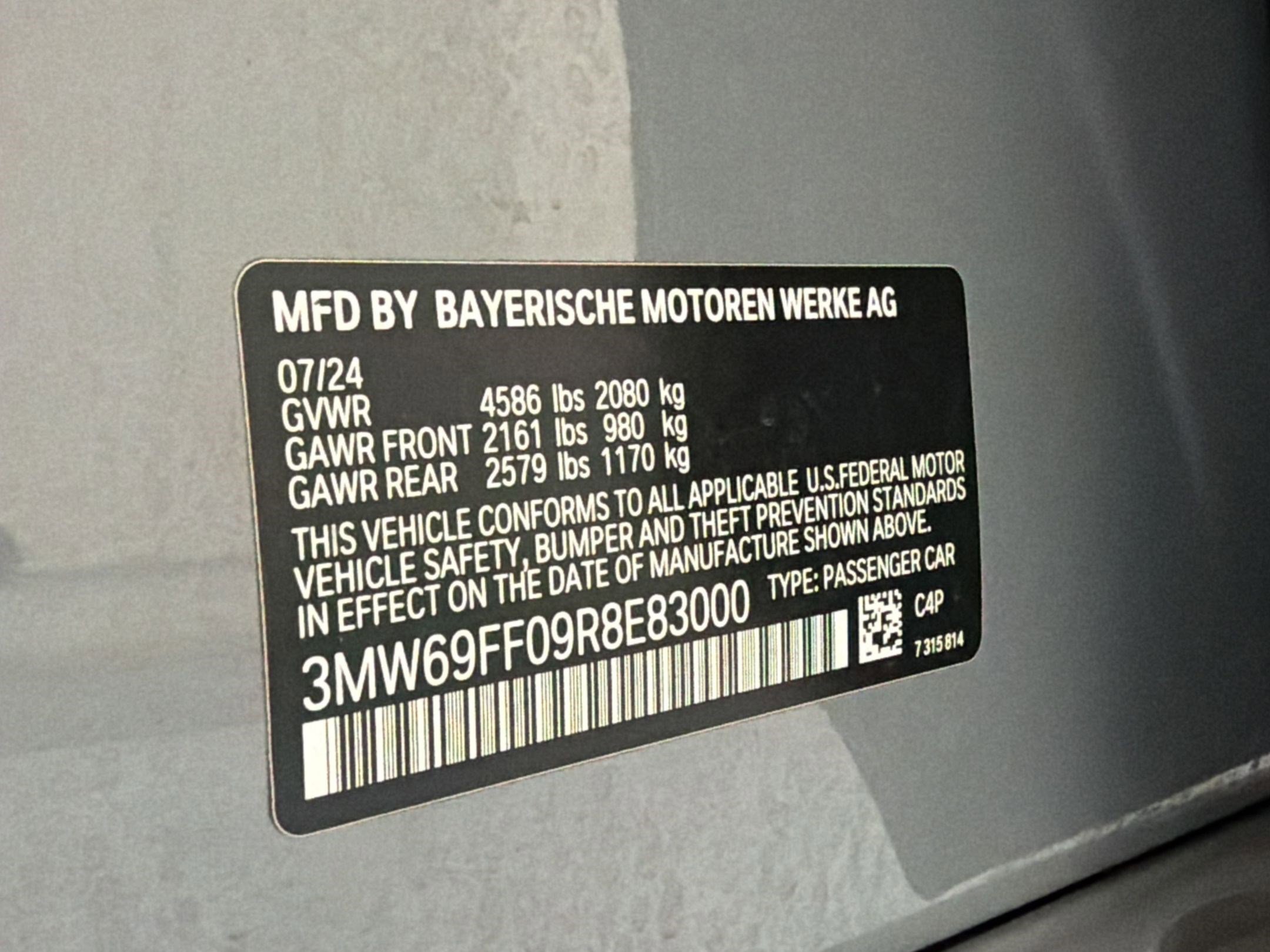 Used 2024 BMW 330i Sedan w/ M Sport Package RWD image 19