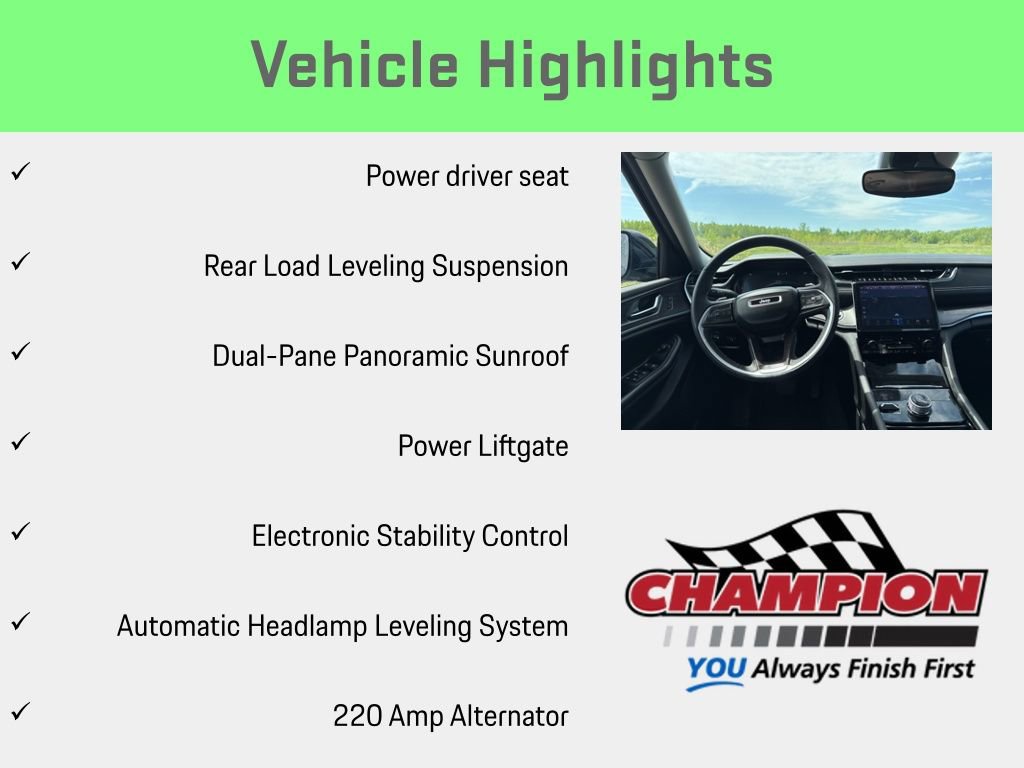 Used 2023 Jeep Grand Cherokee L Limited w/ Black Appearance Package AWD/4WD image 24