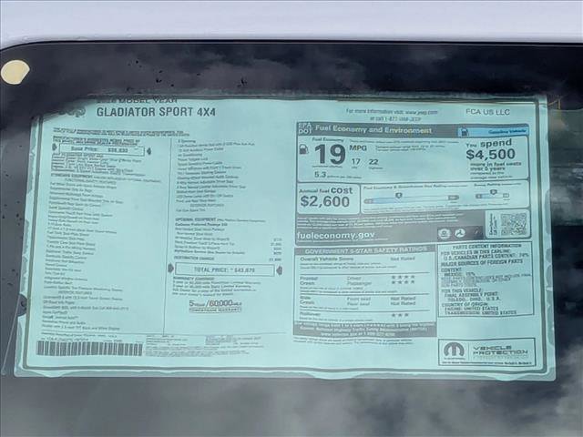 New 2026 Jeep Gladiator Sport image 17