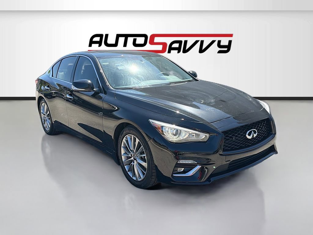 Used 2024 INFINITI Q50 Luxe w/ Cargo Package
