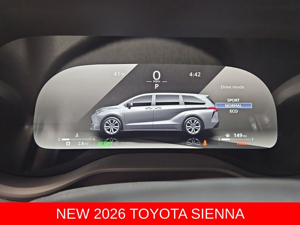 New 2026 Toyota Sienna XSE AWD/4WD image 15