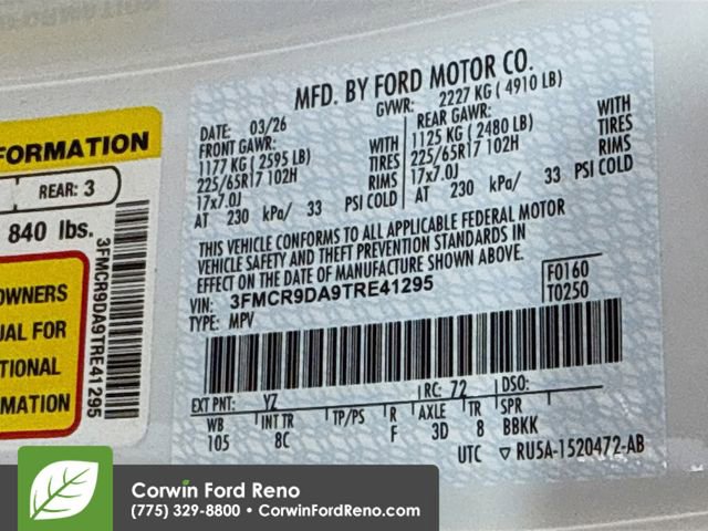 New 2026 Ford Bronco Sport Badlands AWD/4WD image 32