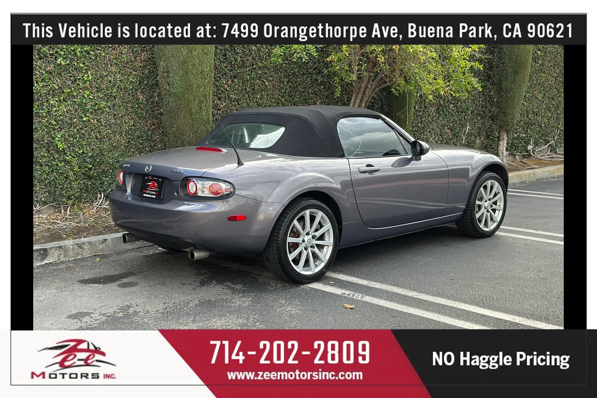 Used 2006 MAZDA MX-5 Miata Grand Touring RWD image 8