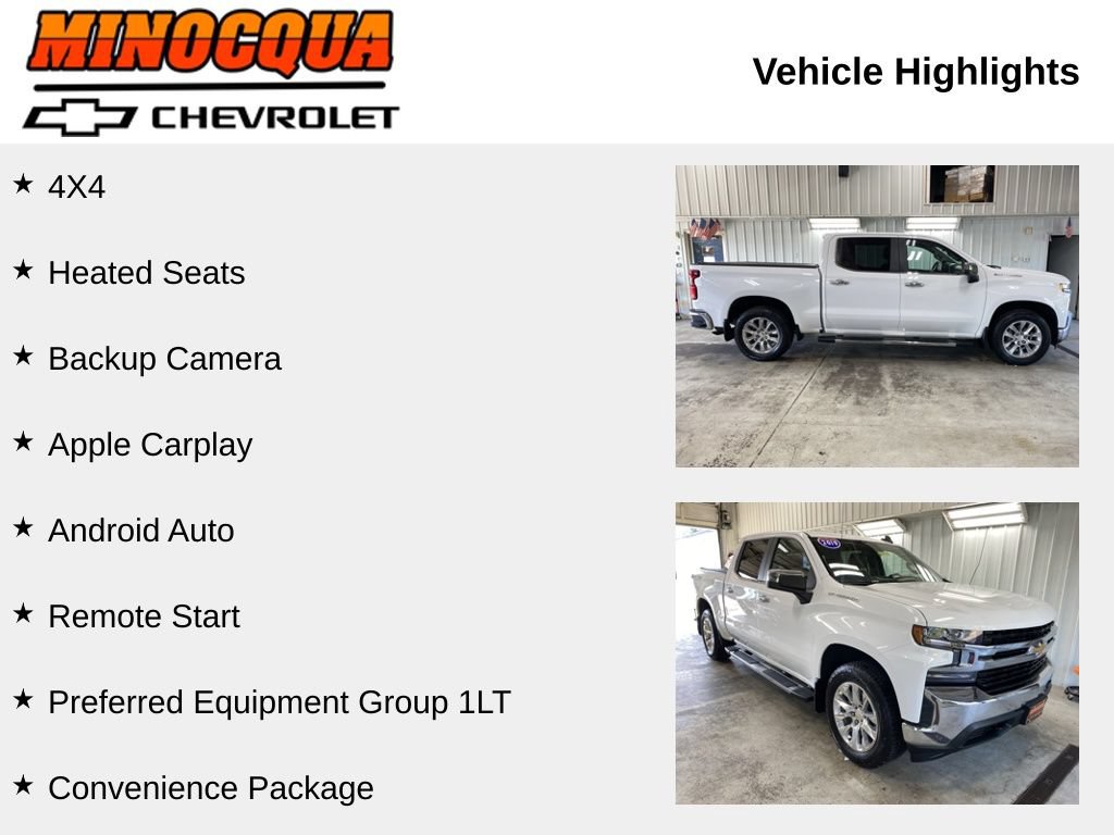 Used 2019 Chevrolet Silverado 1500 LT w/ All-Star Edition AWD/4WD image 2