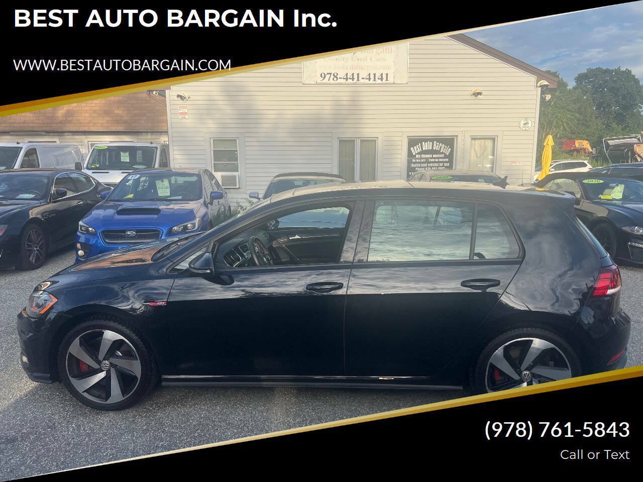 Used 2019 Volkswagen GTI SE w/ SE Experience Package FWD image 1