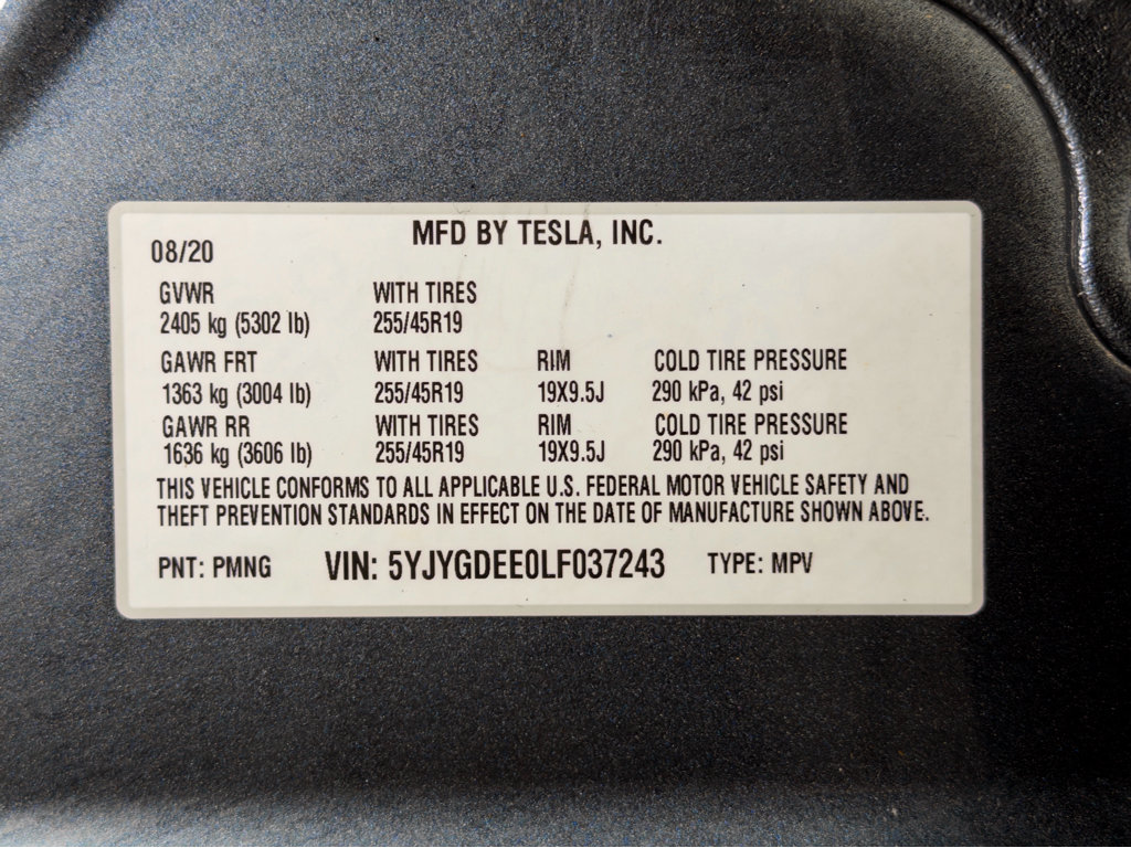 Used 2020 Tesla Model Y Long Range AWD/4WD image 27