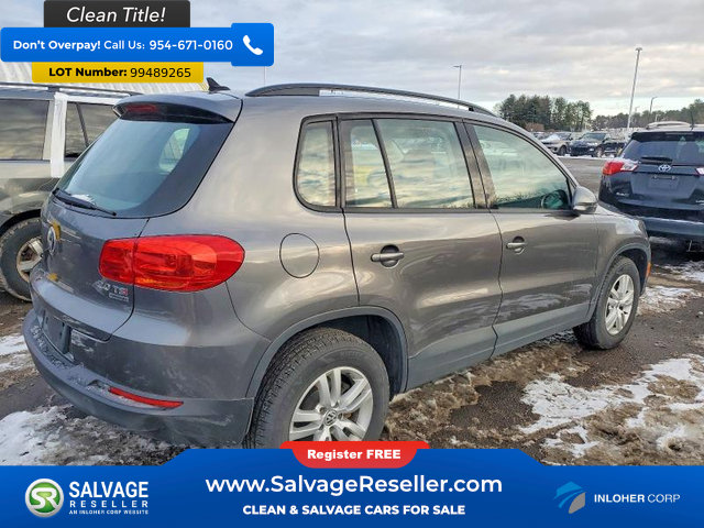 Used 2015 Volkswagen Tiguan S AWD/4WD image 4